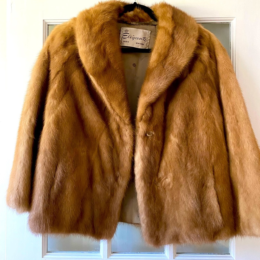 Mink jacket hand made